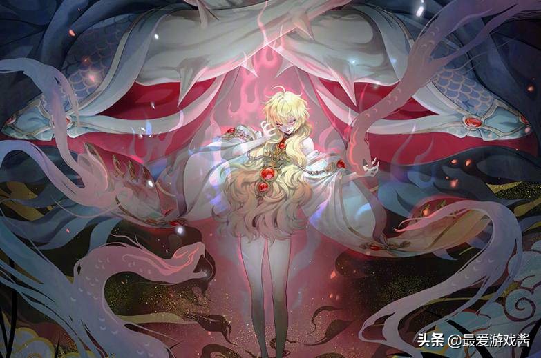 阴阳师新SP式神御怨般若，第一位SP化的SR，般若小天使牌面十足！