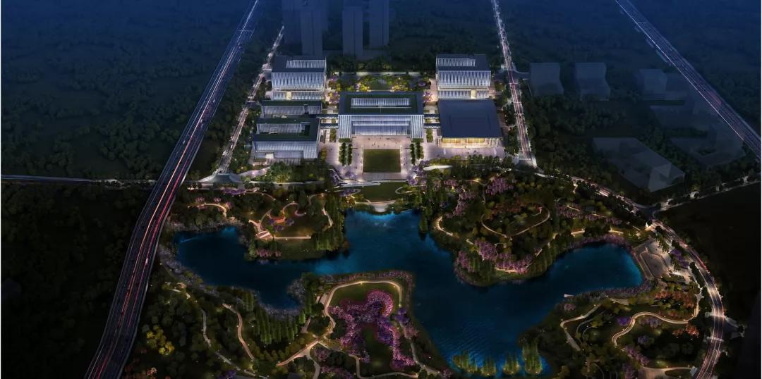 大型绿地公园,25万平方人工湖