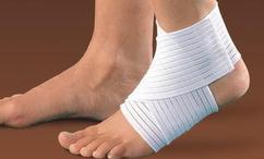 踝关节扭伤包扎,踝关节扭伤热敷