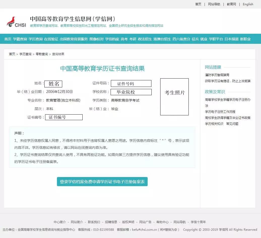 学信网毕业证与身份证号码不一致,学信网旧身份证不一致