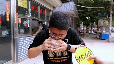 最适合摆摊的卤菜夹烧饼,郑州烧饼夹卤肉