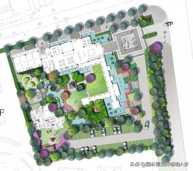 100张水景设计图,景观设计元素整理图