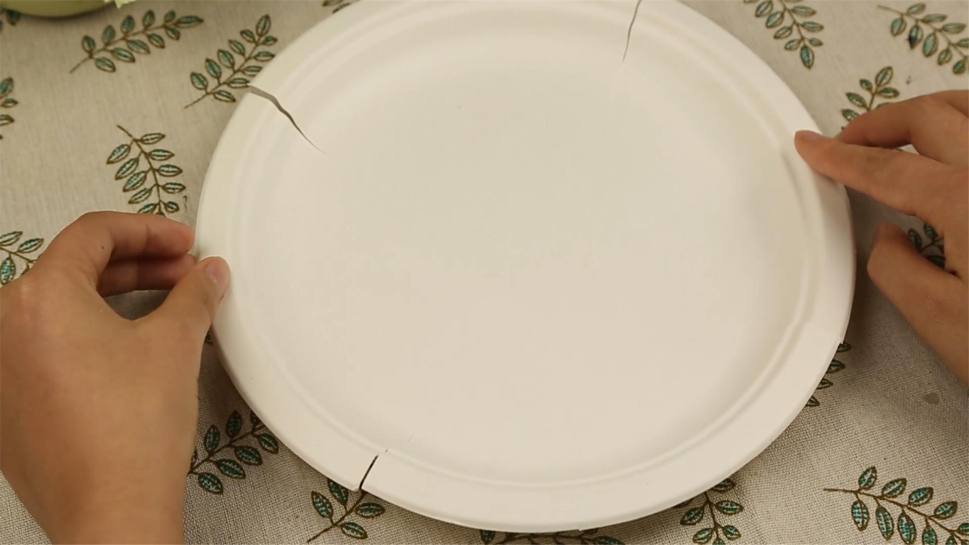 旧的纸盘子怎么改造,废弃的小碟子可以怎么废物利用