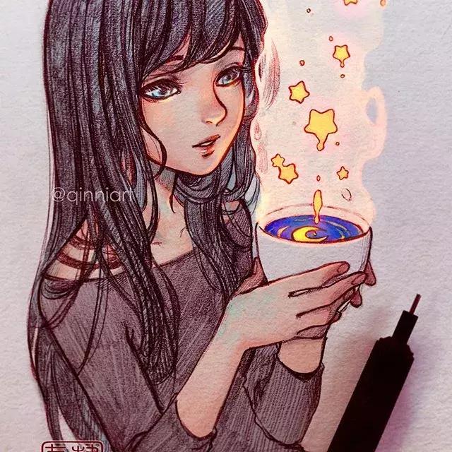 一个经历三次心脏手术，却依旧坚强，用水彩把伤痛化作星辰的女孩