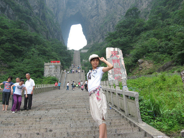 张家界天门山大自然鬼斧神工,到张家界天门山自由行攻略图片