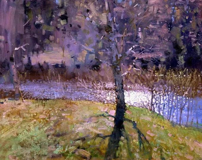 俄罗斯画家的油画艺术美到极致,中俄风景油画作品