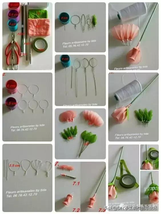 把彩色的*袜丝**套在铁圈上，最后竟然变得这么美（附教程）