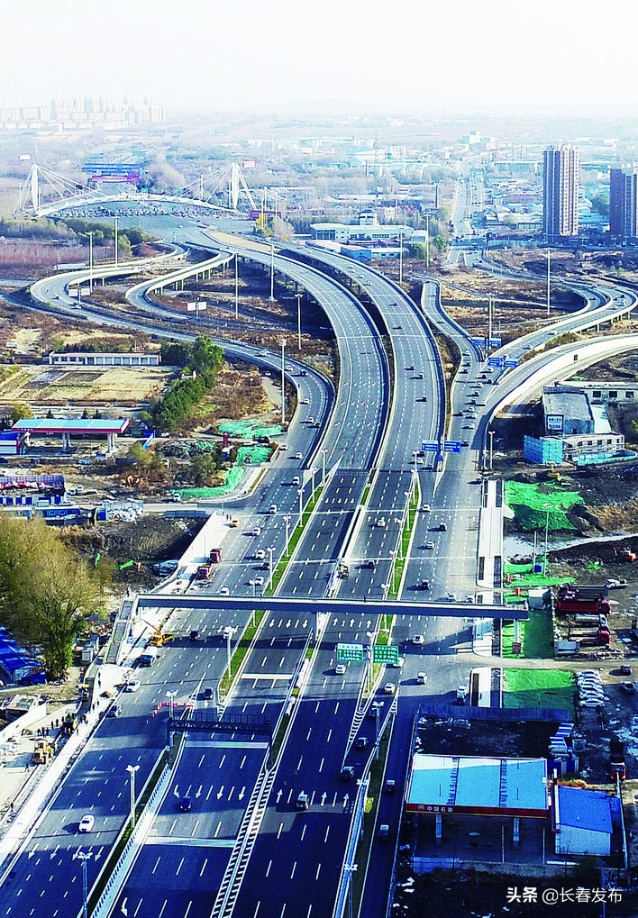 长春轨道交通路网图,长春快速交通规划