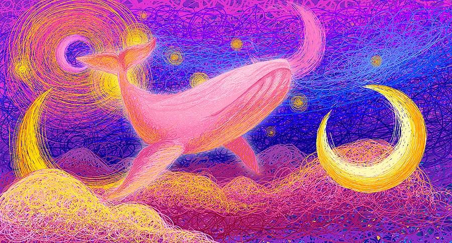 描摹梦境的魔术师,靠画“圈圈”火遍全网