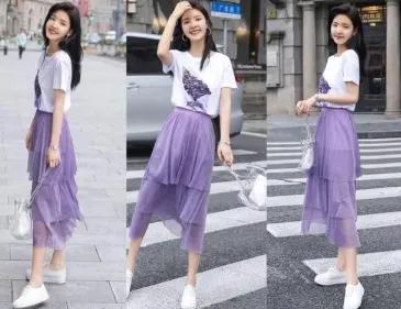 白色上衣怎么穿搭好看,白色毛毛衣服怎样穿搭