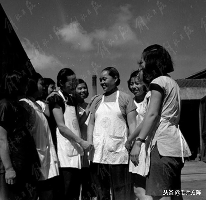 1949-1952年上海市的扫盲教育纪实老照片