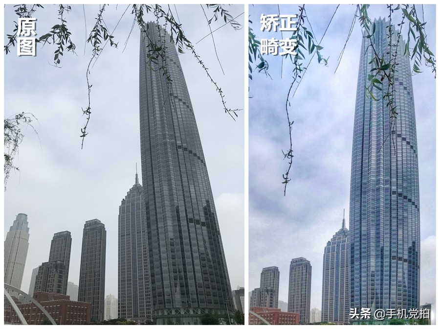 拯救废片模糊变清晰,ps校正畸变画面变形