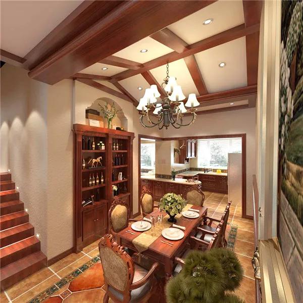 浓墨又重彩美式浓郁派——东北设计群英汇签约设计师王硕作品展示