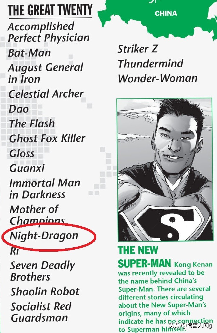 dc中国英雄,dc英雄故事