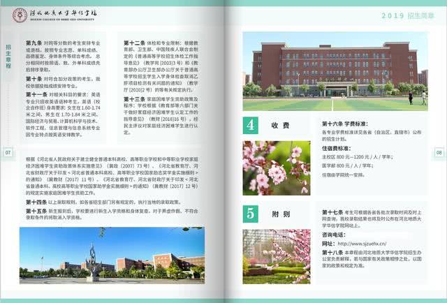 河北地质大学华信学院——2019年招生简章