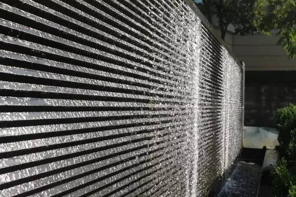 景观设计水景材料,室内水帘景观设计效果图