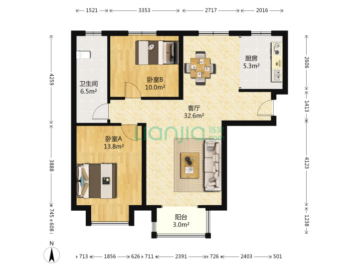 保利百合花园二期评测,丽泽保利百合