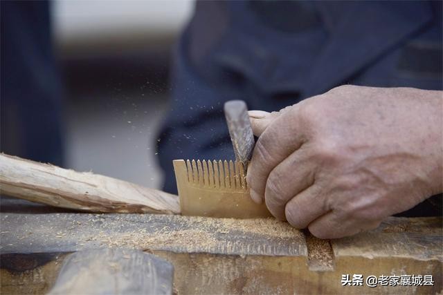 河南手工木梳,传统手艺木梳子
