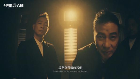 三大男神同框陈小春任达华,杨幂陈小春宣传新片视频