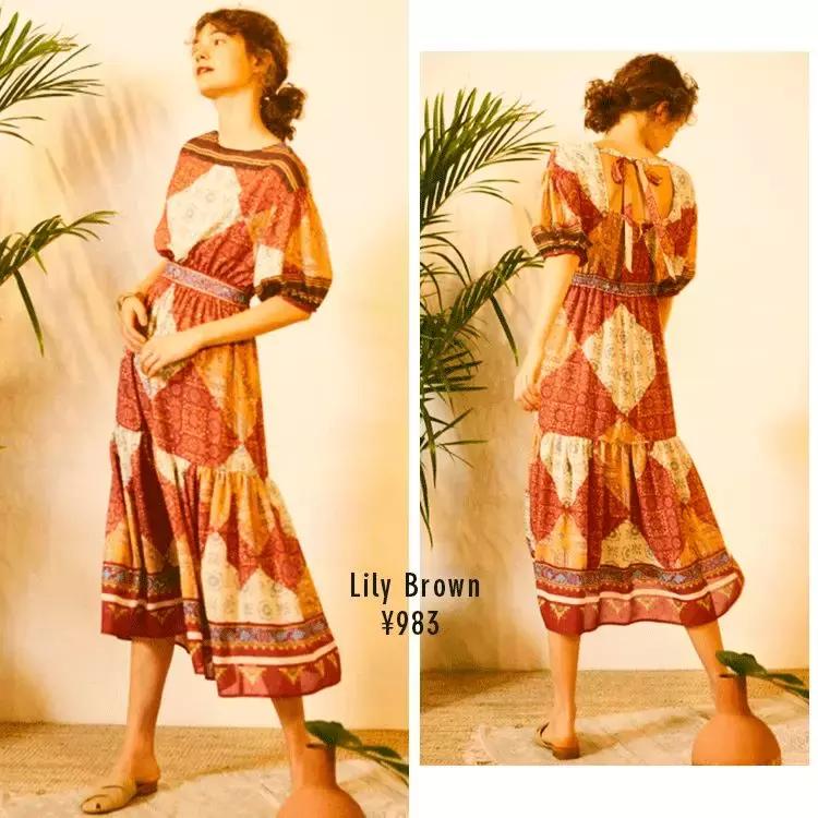 春装连衣裙新款印花蕾丝时尚元素,正品春装宽松蕾丝裙