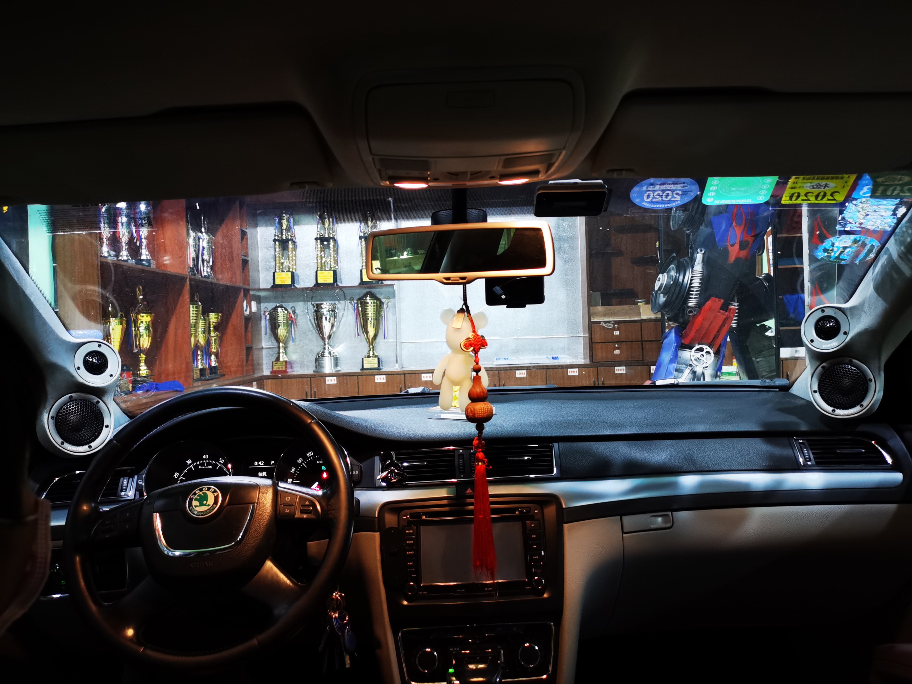 斯柯达明锐17款中控改家用音响,斯柯达音响改装