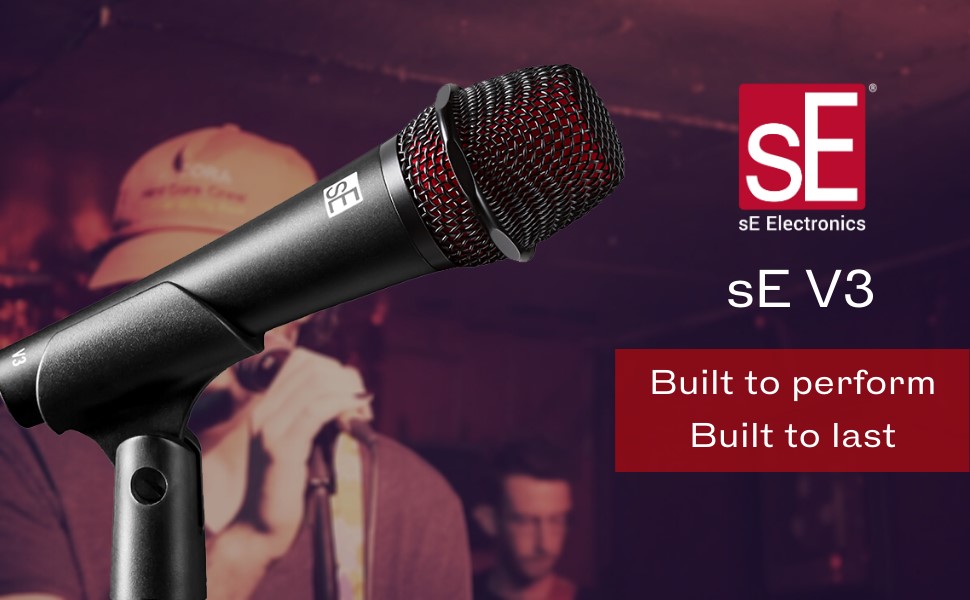 纯美Up主分享她的sEElectronicsV3动圈麦克风全方位评测