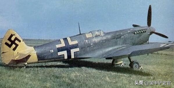 法国飞行员迷航迫降泽西岛，座机被德国人魔改成混血儿
