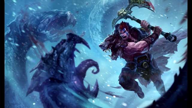 诺手狂狼连劈,诺手皮肤灌篮手感