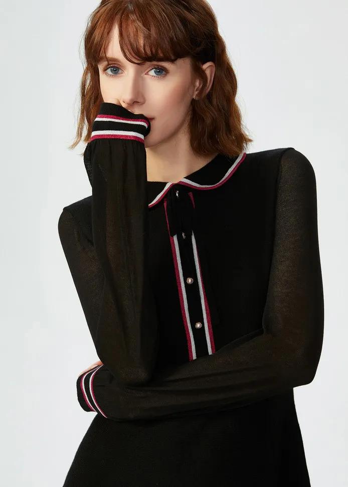 一年四季都好穿的针织裙真香,针织裙充满着潇洒帅气的活力