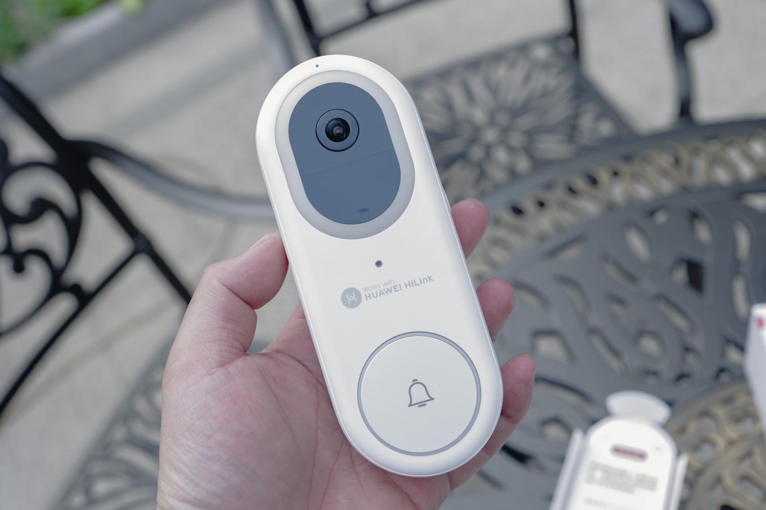 华为海雀智能门铃pro联动智慧屏,华为海雀智能门铃测评