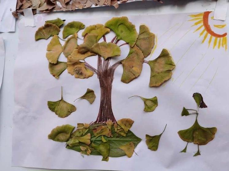 太有创意了！古城实小开展“秋•树叶”为主题的实践活动