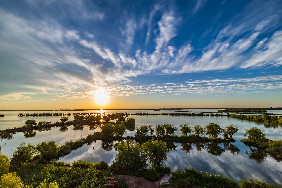 衡水湖有多美丽,七月衡水湖