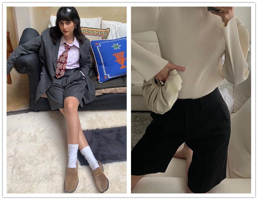 夏天的牛仔短裤照样能清爽又时髦,夏日必备短裤推荐女款图片