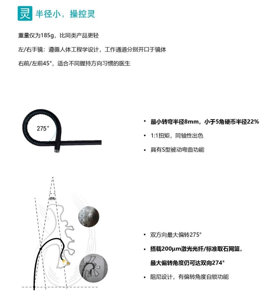 输尿管电子软镜,江苏一次性输尿管软镜