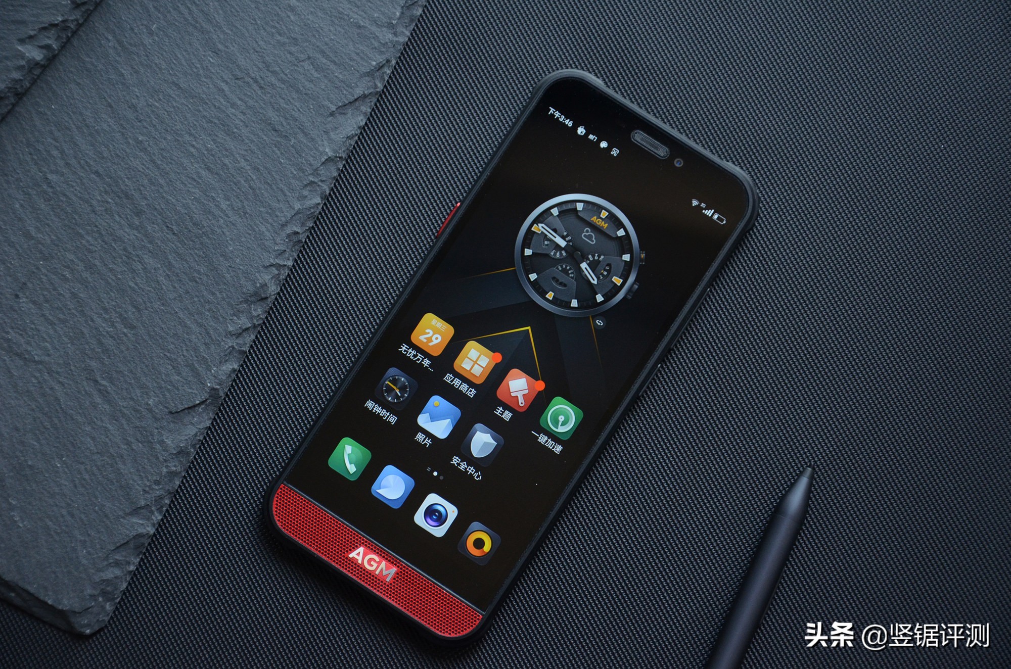 AGMH2三防手机评测:前置2.5W扬声器,搭载虎贲T310处理器
