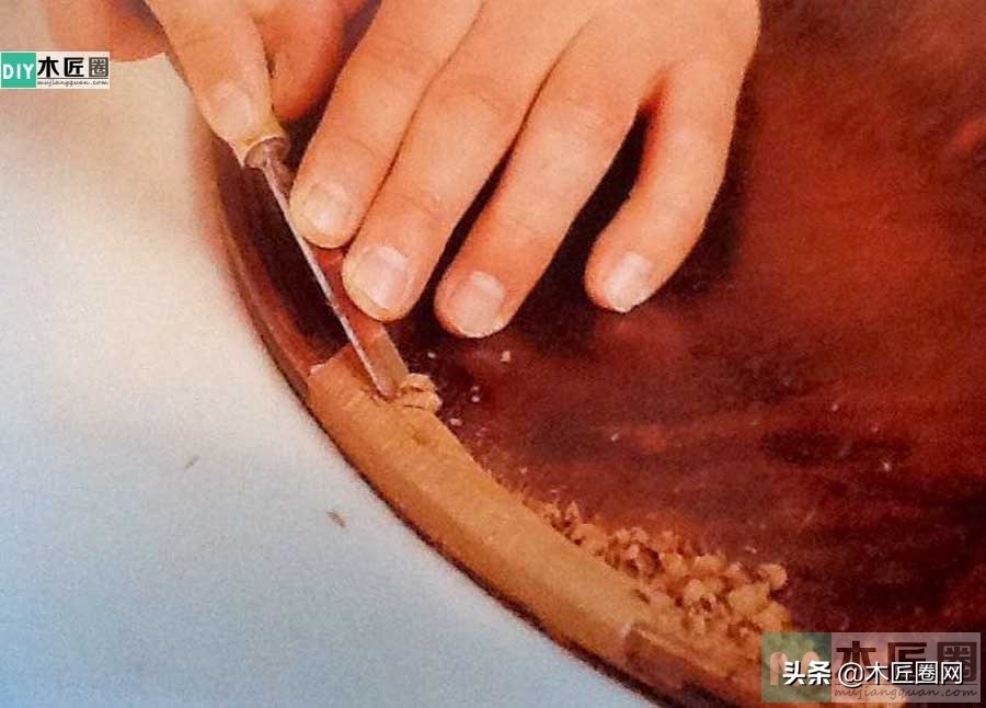 红木桌子磕碰如何修复,红木家具破损维修