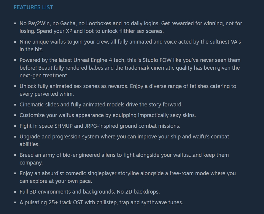 一家专门做黄油的社团做了一款游戏，Steam绅士们不加入愿望单？
