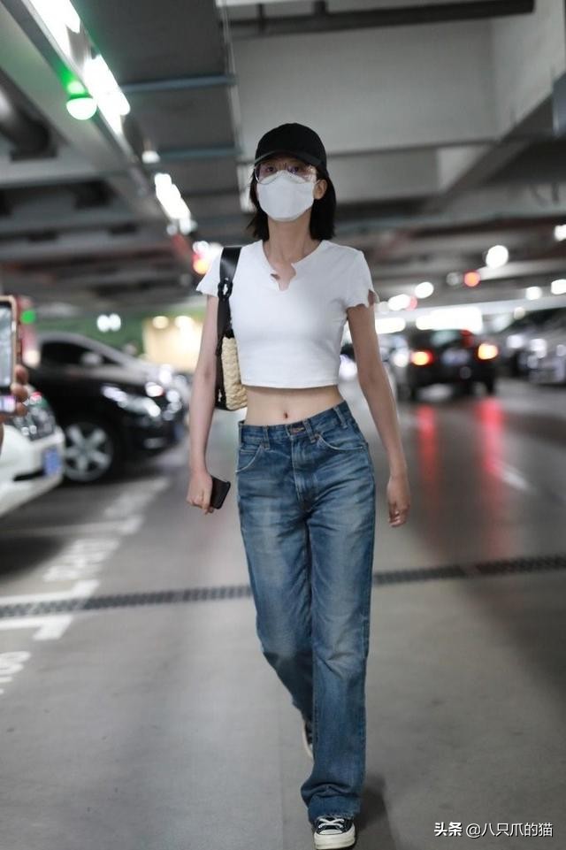 蔡文静紧身裤穿搭,蔡文静健身裤