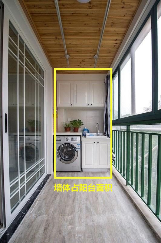 阳台砌墙挨着玻璃要怎么处理,生活阳台砌墙挨着玻璃要怎么处理