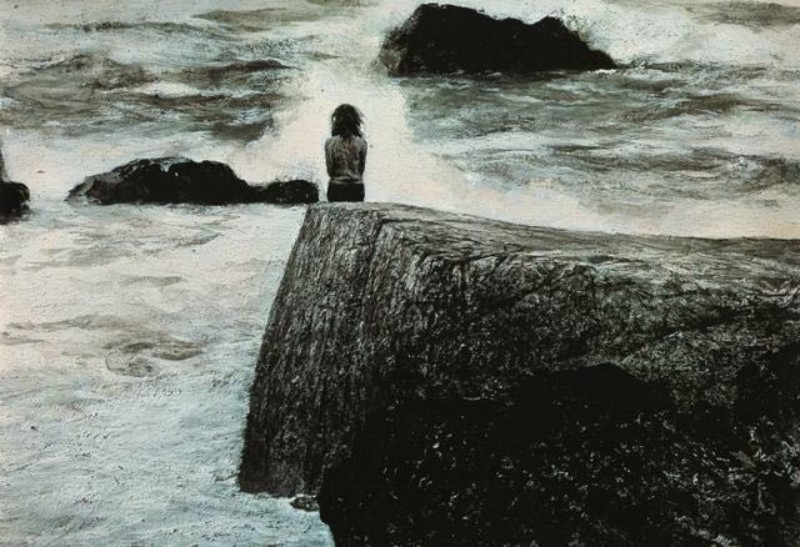 何多苓连环画雪雁,何多苓的经典创作雪雁