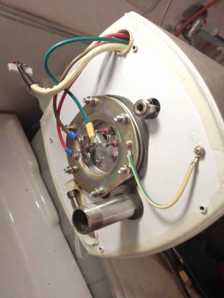 奥特朗储水式电热水器镁棒拆解,奥特朗hdsf402-55更换镁棒流程