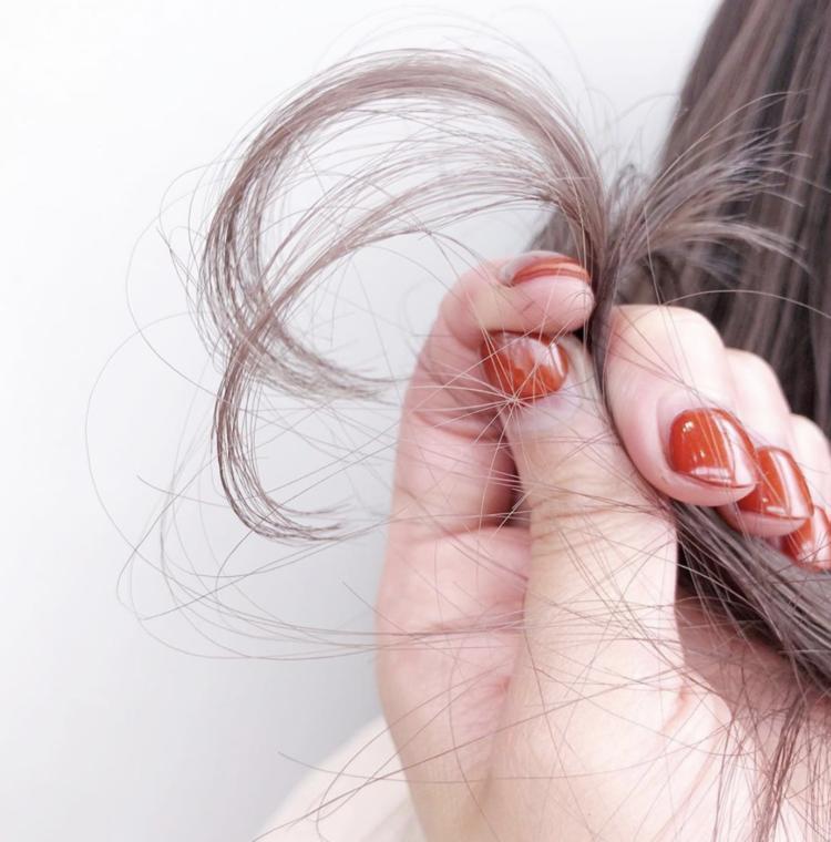毛发开叉变白,毛发开叉是什么意思