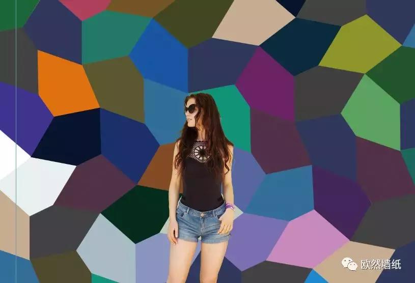 欧然墙纸软装生活馆,创意艺术墙纸