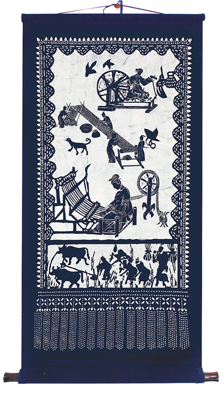 蓝印花布印染技艺浙江,蓝印花印染技艺