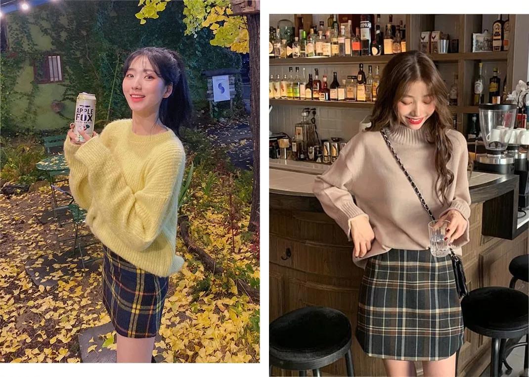 毛衣内搭的5种方法,这样穿保暖又时髦