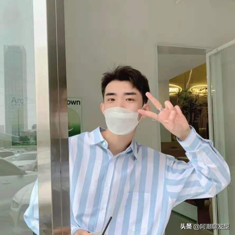 发型男生2021流行发型360度无死角,7-13岁学生霸气发型狼尾巴男生