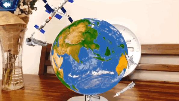 北斗研发AR地球仪，放在手里的“活”地球，足不出户观世界