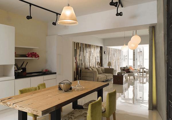 轻奢风格装修效果图餐厅客厅连体,越简约的装修风格越耐看