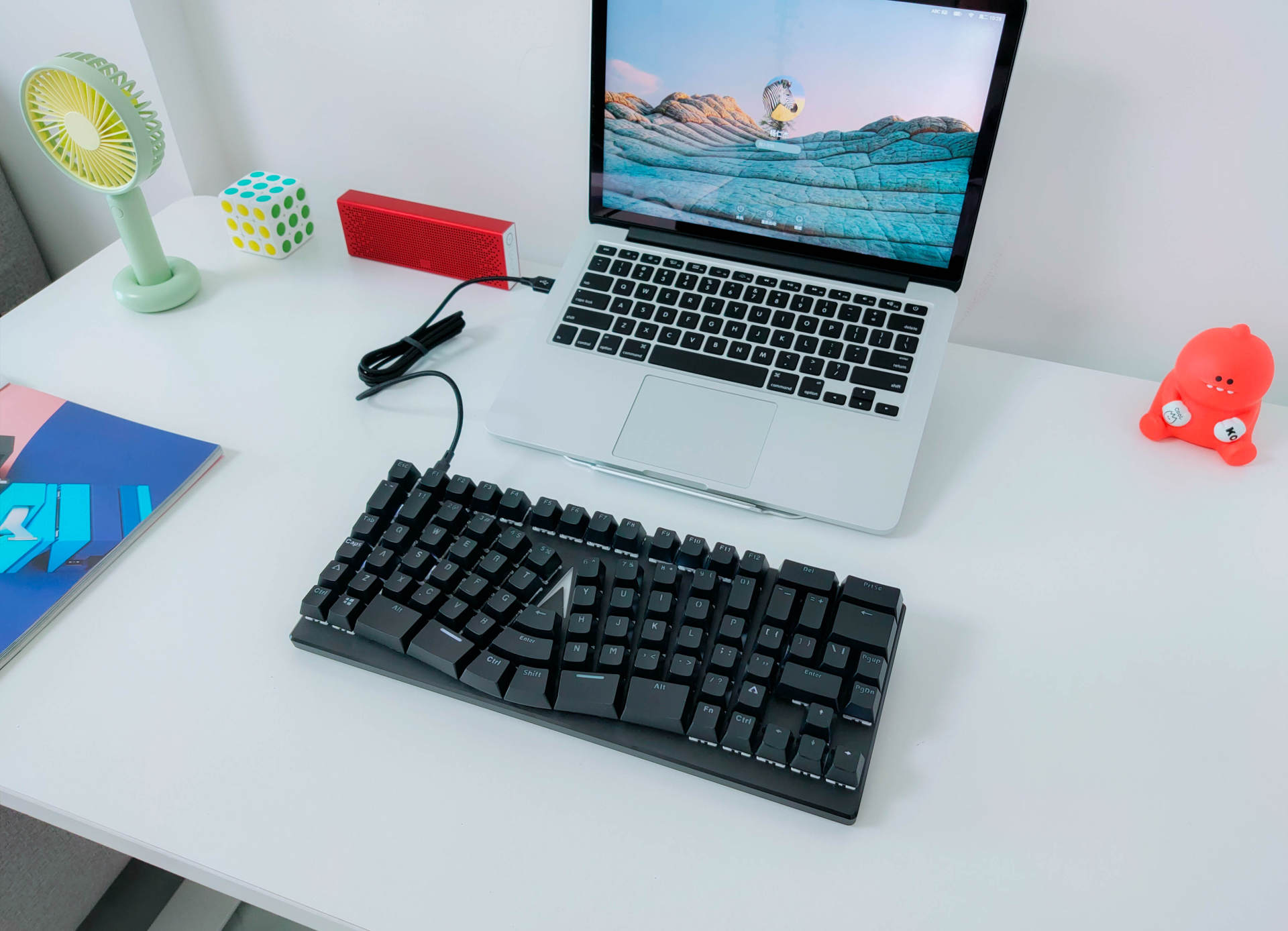 x-bows人体工学机械键盘试用体验,x-bowslite人体工程学键盘