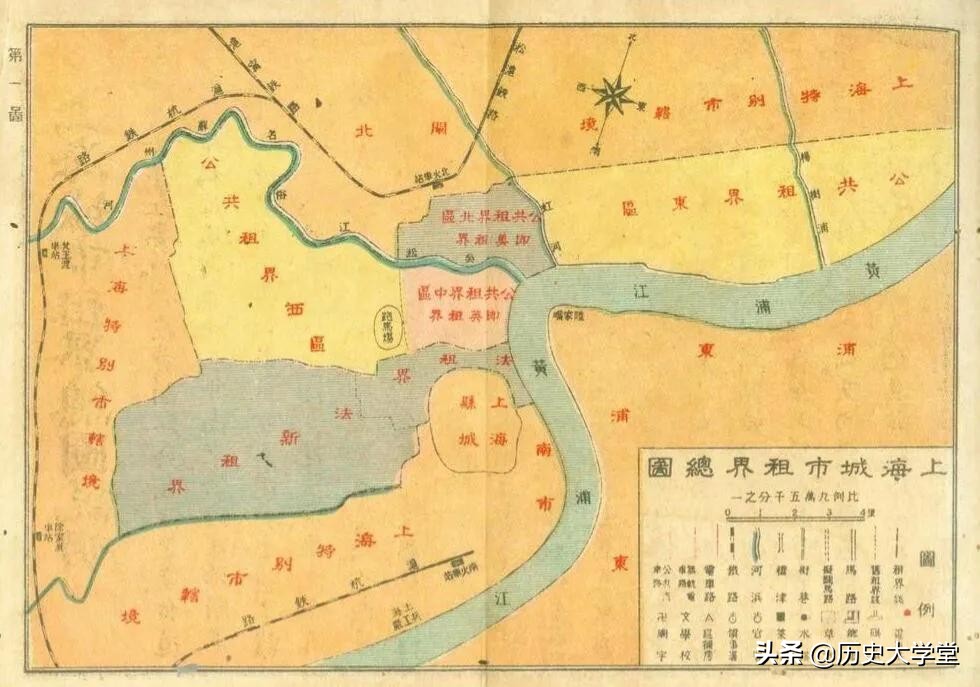 列强在中国的租界有哪些,清朝和民国租界